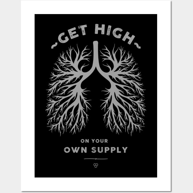 Get High Hoody Wall Art by Ac Vai